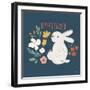 Hop Into Spring IV-Leah York-Framed Art Print