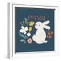 Hop Into Spring IV-Leah York-Framed Art Print