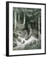 Hop O' My Thumb by Charles Perrault-null-Framed Giclee Print