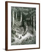 Hop O' My Thumb by Charles Perrault-null-Framed Giclee Print