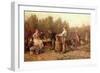 Hop Pickers, Late 19Th or Early 20Th Century-Arthur Verey-Framed Giclee Print