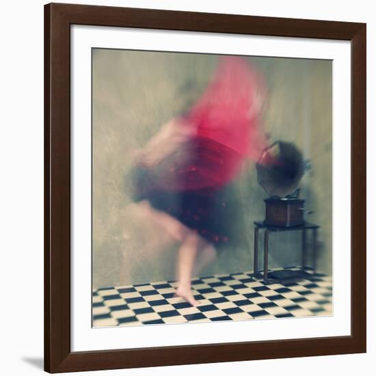 Hop Skip and Jump-Mel Brackstone-Framed Photographic Print