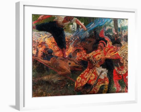 Hopak-Ilya Yefimovich Repin-Framed Giclee Print