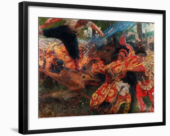 Hopak-Ilya Yefimovich Repin-Framed Giclee Print