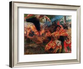 Hopak-Ilya Yefimovich Repin-Framed Giclee Print