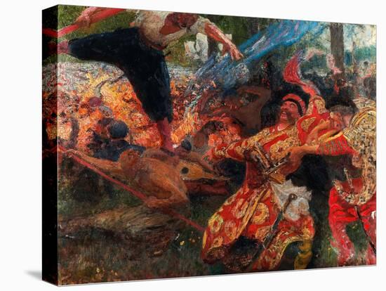 Hopak-Ilya Yefimovich Repin-Stretched Canvas