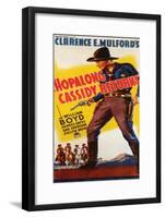 Hopalong Cassidy Returns, 1936-null-Framed Art Print