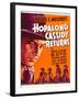 HOPALONG CASSIDY RETURNS, left: William Boyd on window card, 1936-null-Framed Art Print