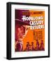 HOPALONG CASSIDY RETURNS, left: William Boyd on window card, 1936-null-Framed Art Print