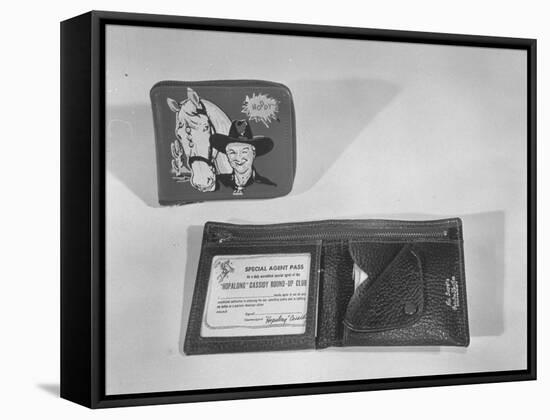 Hopalong Cassidy Wallets-null-Framed Stretched Canvas