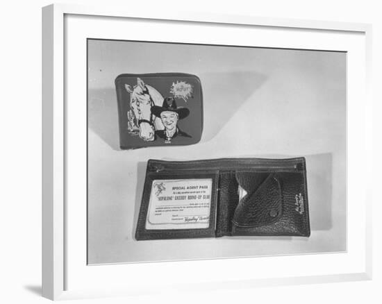 Hopalong Cassidy Wallets-null-Framed Photographic Print