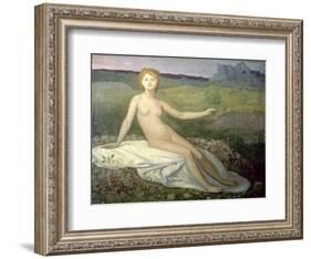 Hope, 1871-2-Pierre Puvis de Chavannes-Framed Giclee Print