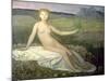 Hope, 1871-2-Pierre Puvis de Chavannes-Mounted Giclee Print