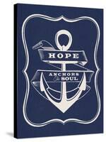 Hope Anchors the Soul-Z Studio-Stretched Canvas