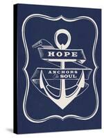 Hope Anchors the Soul-Z Studio-Stretched Canvas