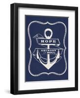 Hope Anchors the Soul-Z Studio-Framed Art Print