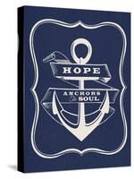 Hope Anchors the Soul-Z Studio-Stretched Canvas