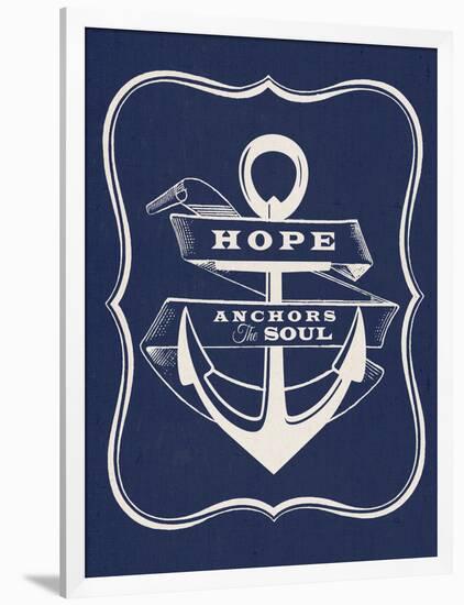 Hope Anchors the Soul-Z Studio-Framed Art Print