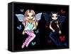 Hope and Despair - Naughty & Nice Fairy Picture-Jasmine Becket-Griffith-Framed Stretched Canvas