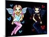 Hope and Despair - Naughty & Nice Fairy Picture-Jasmine Becket-Griffith-Mounted Art Print