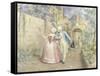 Hope and Memories-Jennie Augusta Brownscombe-Framed Stretched Canvas