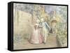 Hope and Memories-Jennie Augusta Brownscombe-Framed Stretched Canvas