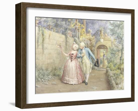 Hope and Memories-Jennie Augusta Brownscombe-Framed Giclee Print