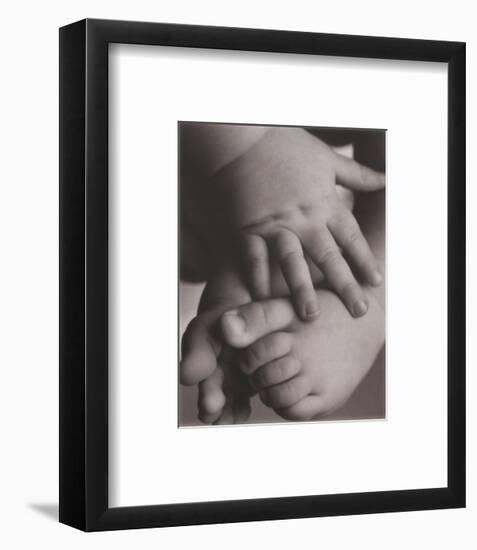 Hope: Baby Hands and Feet-Laura Monahan-Framed Art Print