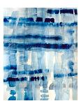 Indigo Stripes No. 2-Hope Bainbridge-Art Print