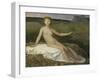 Hope, c.1872-Pierre Puvis de Chavannes-Framed Giclee Print