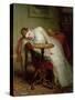 Hope Deferred, and Hopes and Fears That Kindle Hope, before 1877-Charles West Cope-Stretched Canvas