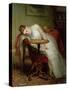 Hope Deferred, and Hopes and Fears That Kindle Hope-Charles West Cope-Stretched Canvas