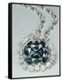 Hope Diamond White-null-Framed Stretched Canvas