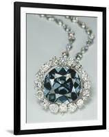 Hope Diamond White-null-Framed Photographic Print