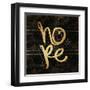 Hope Gold-Enrique Rodriguez Jr.-Framed Art Print