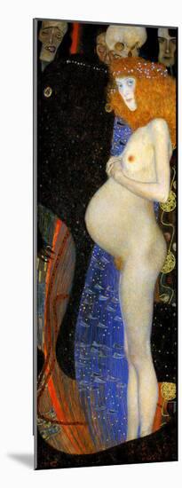 Hope I-Gustav Klimt-Mounted Giclee Print
