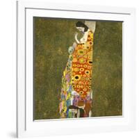 Hope II, 1907-1908-Gustav Klimt-Framed Premium Giclee Print