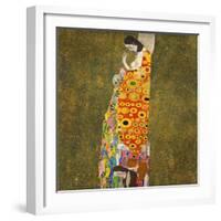 Hope, II by Gustav Klimt-Gustav Klimt-Framed Giclee Print