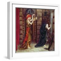 Hope in the Prison of Despair-Evelyn De Morgan-Framed Giclee Print