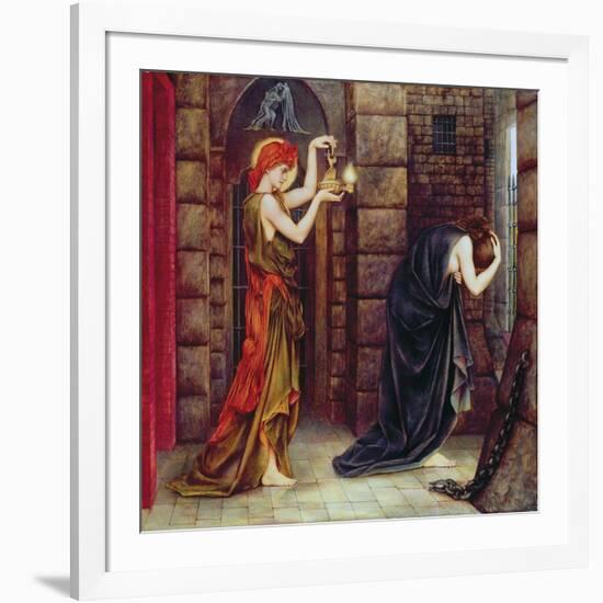 Hope in the Prison of Despair-Evelyn De Morgan-Framed Giclee Print