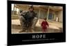 Hope: Inspirational Quote and Motivational Poster-null-Mounted Photographic Print