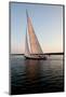 Hope M52 Yacht Sailing in Sea, Rhode Island, USA-null-Mounted Photographic Print