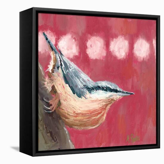 Hope Nuthatch-Molly Reeves-Framed Stretched Canvas