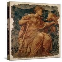 Hope, One of the Three Theological Virtues-Nicolò dell' Abate-Stretched Canvas