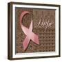 Hope Ribbon-Todd Williams-Framed Art Print