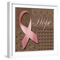 Hope Ribbon-Todd Williams-Framed Art Print