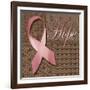 Hope Ribbon-Todd Williams-Framed Art Print