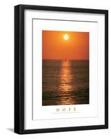 Hope - Sailboat-unknown unknown-Framed Photo