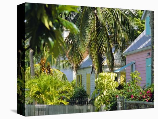 Hope Town, 200 Year Old Settlement on Elbow Cay, Abaco Islands, Bahamas, Caribbean, West Indies-Nedra Westwater-Stretched Canvas