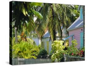 Hope Town, 200 Year Old Settlement on Elbow Cay, Abaco Islands, Bahamas, Caribbean, West Indies-Nedra Westwater-Stretched Canvas